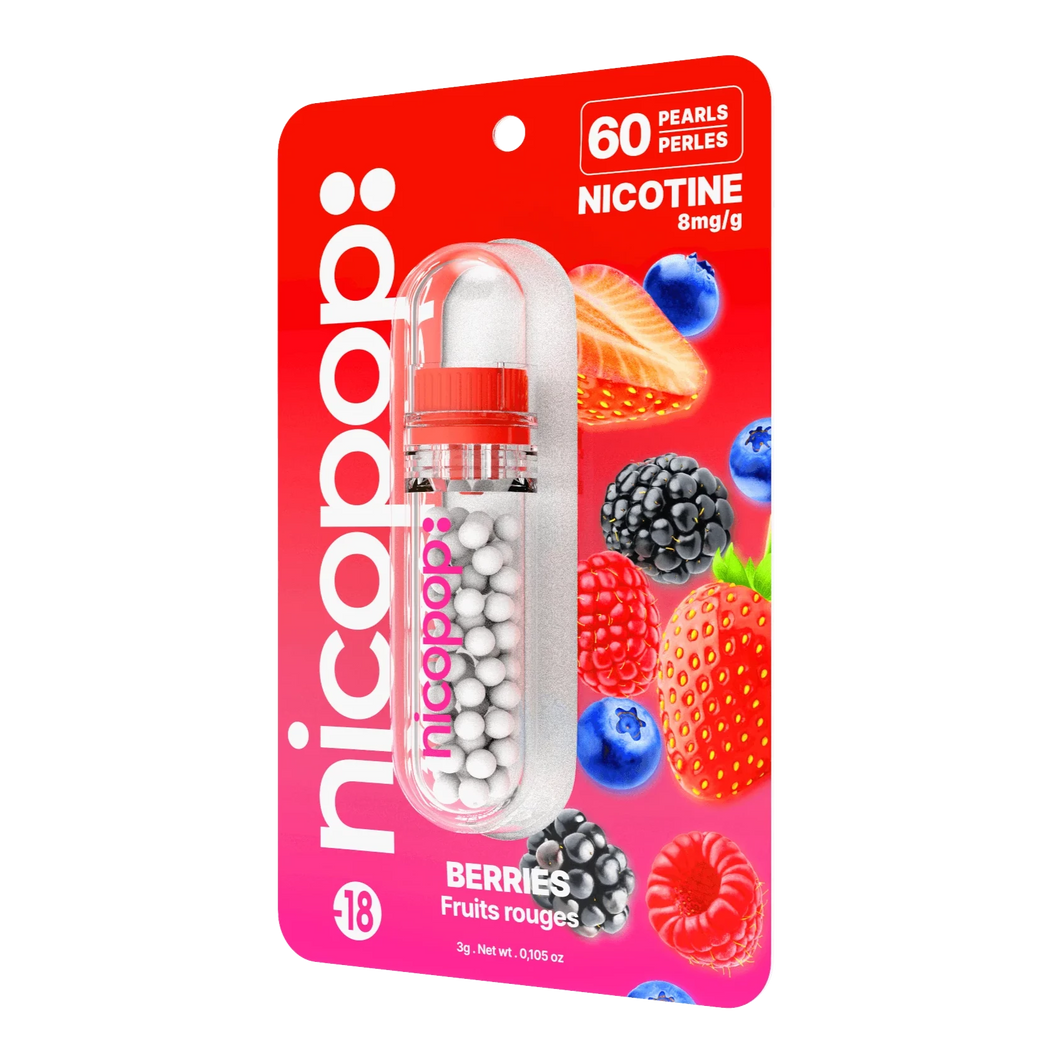 NICOPOP Pearls Berries