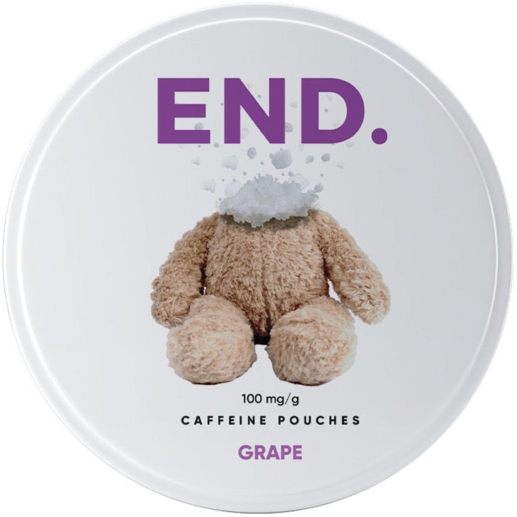 END Grape Caffeine Pouches