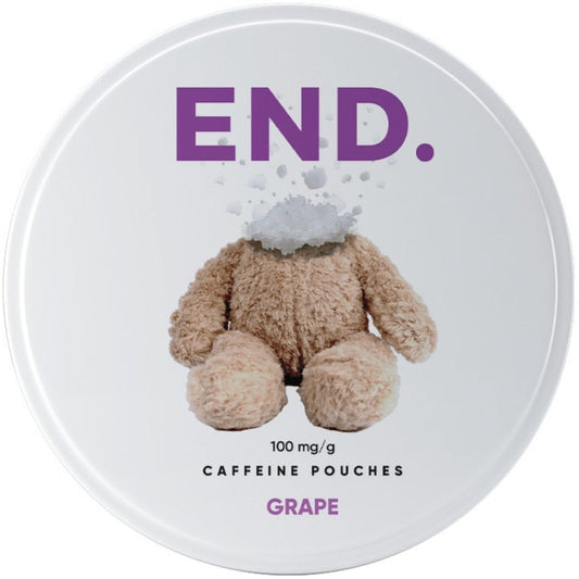 END Grape Caffeine Pouches