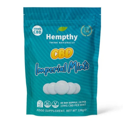 HEMPTHY CBD Gummies Imperial Mints 300mg