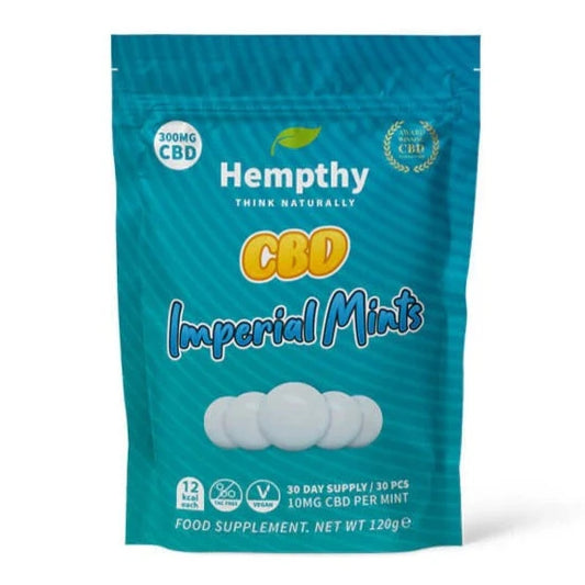 HEMPTHY CBD Gummies Imperial Mints 300mg