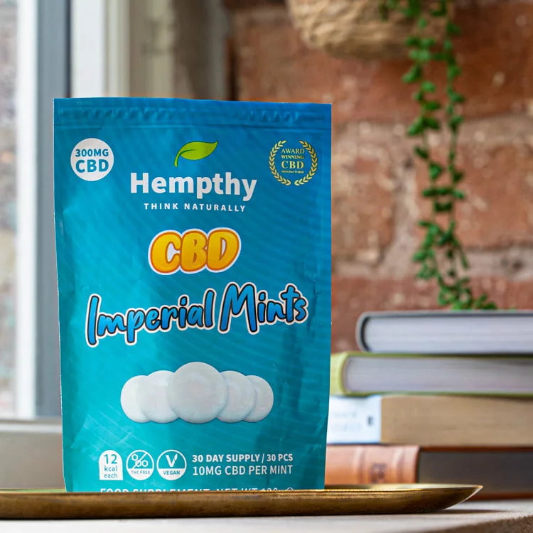 HEMPTHY CBD Gummies Imperial Mints 300mg