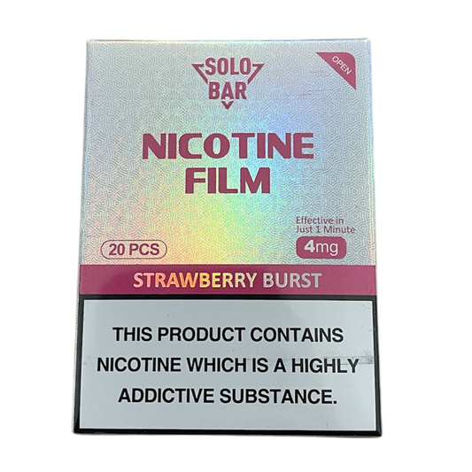 Nicotine Film Strawberry Burst 4mg