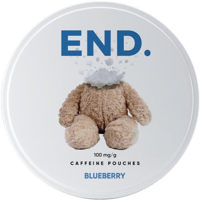 END Blueberry Caffeine Pouches