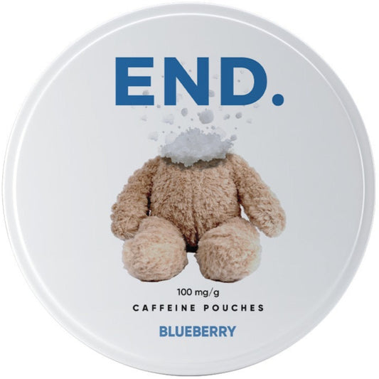 END Blueberry Caffeine Pouches