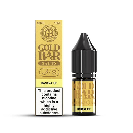 Gold Bar Banana Ice E-liquid 10ml